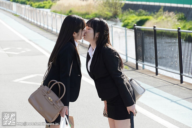 Wレズ解禁 某AVメーカー女子社員2人が退職1日前に有休使ってレズビアン温泉旅行！！ 松丸香澄 北村海智